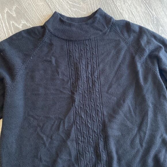 Crew neck black sweater - Picture 2 of 5